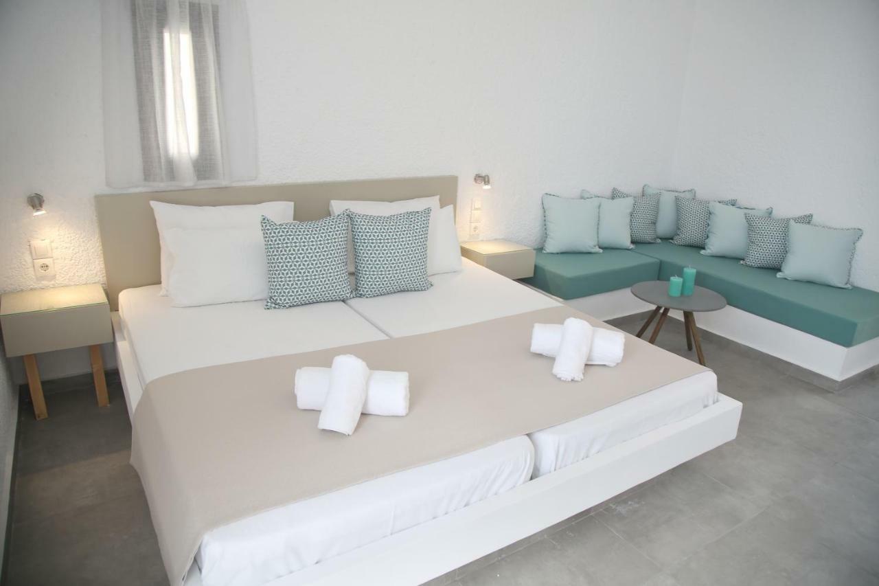 Blue Ocean Apartments Makrýgialos Buitenkant foto